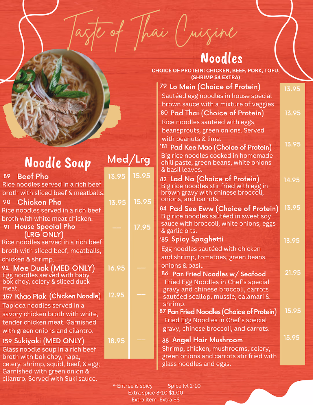 Taste of Thai Cuisine