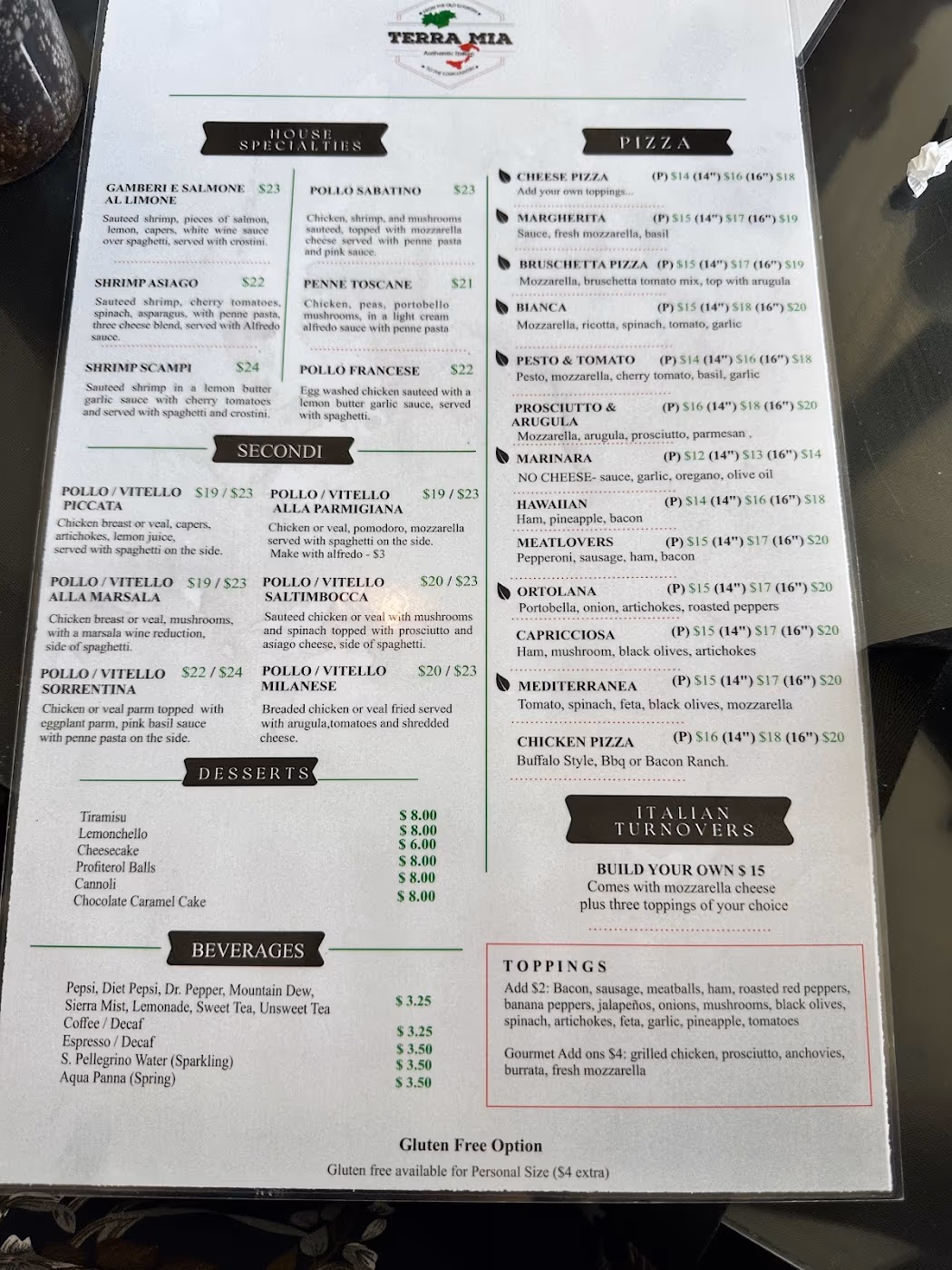 Terra Mia Italian Bistro & Pizzeria photo 2
