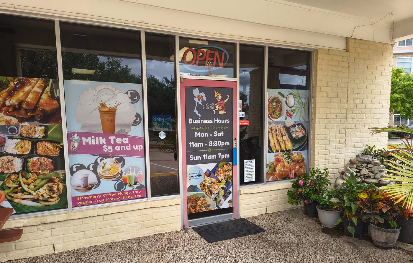 Thai Jasmine restaurant