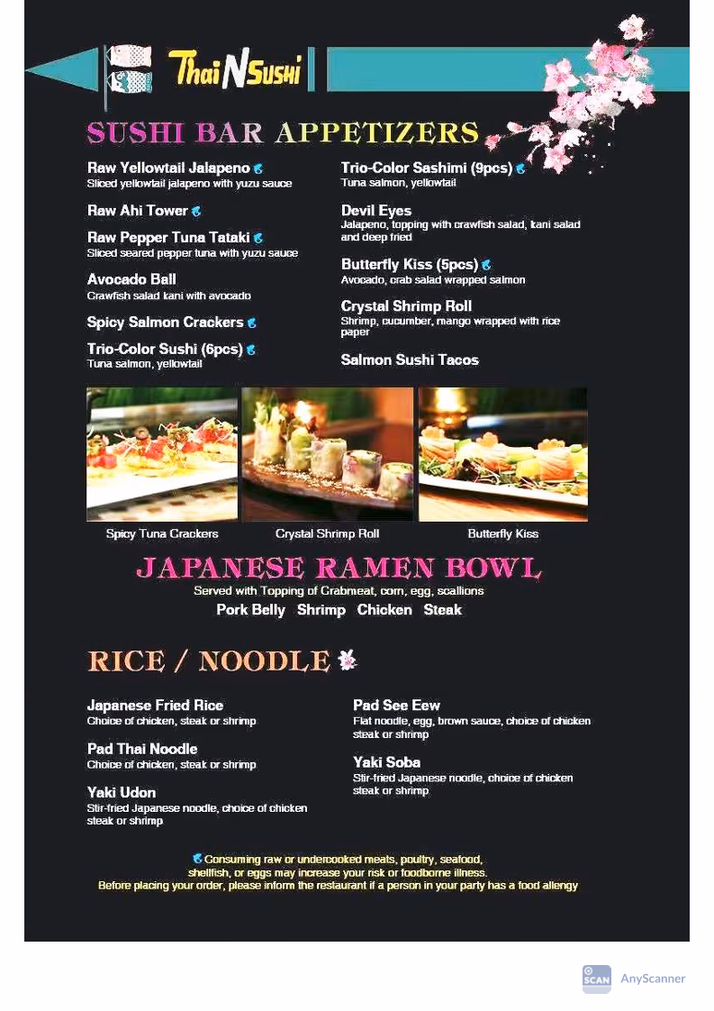 Thai N Sushi All You Can Eat
