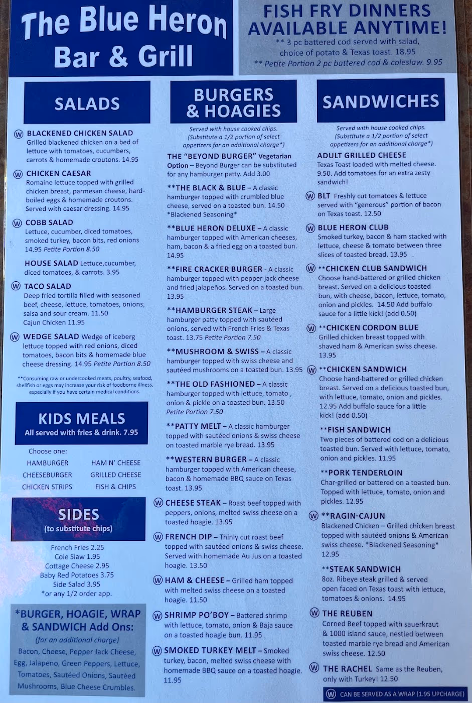 The Blue Heron Bar & Grill