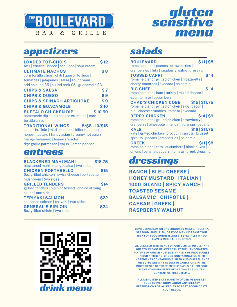The Boulevard Bar & Grille
