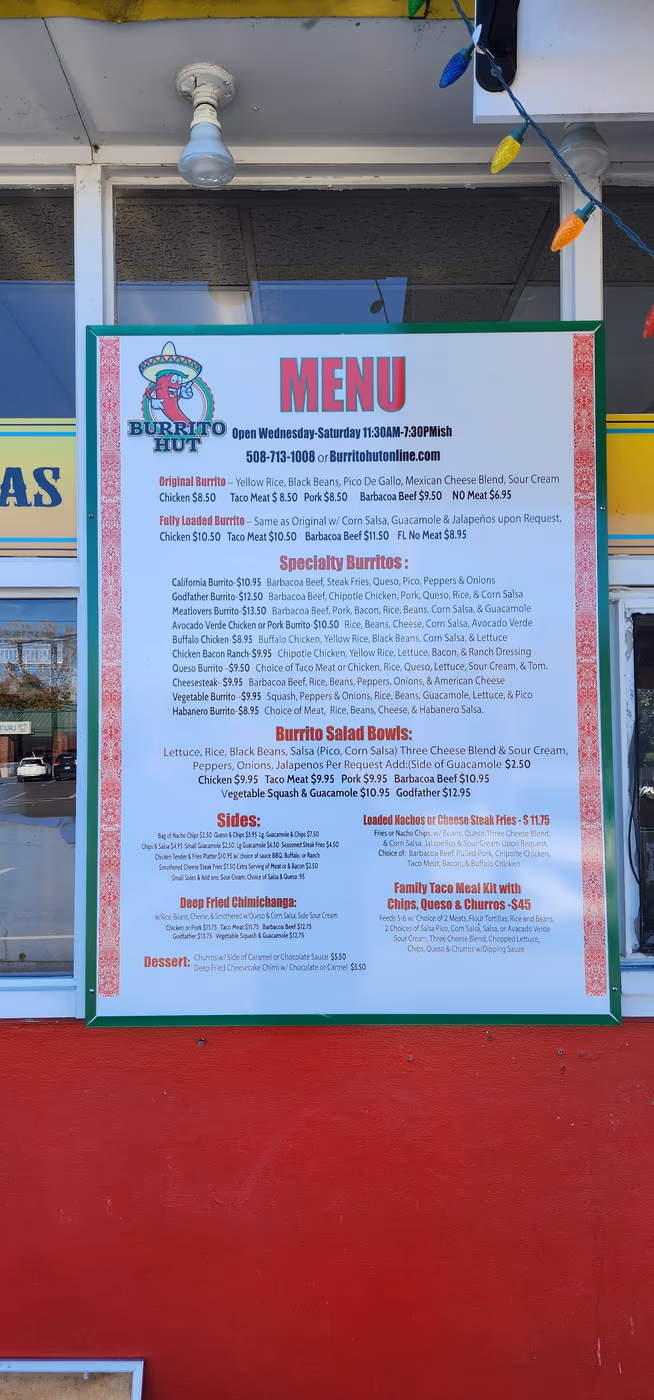 The Burrito Hut photo 3