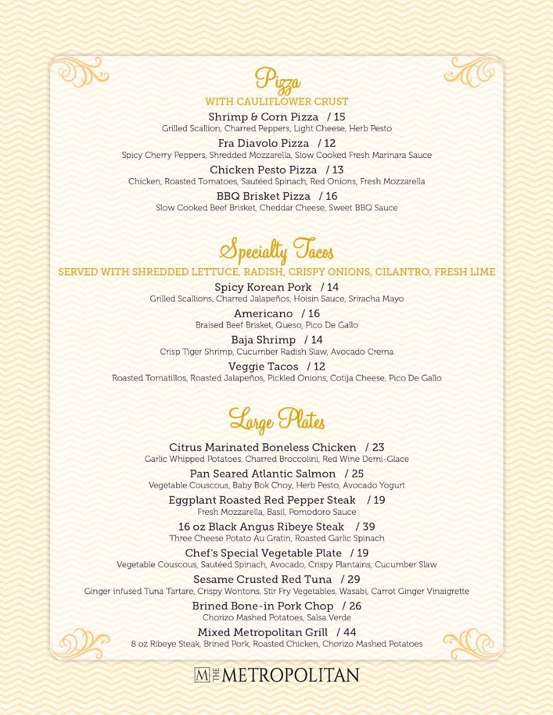 The Metropolitan Restaurant & Bar