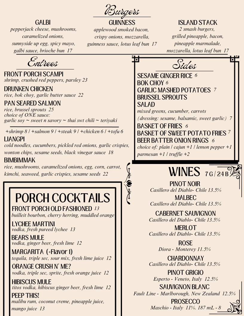 The Front Porch Pub