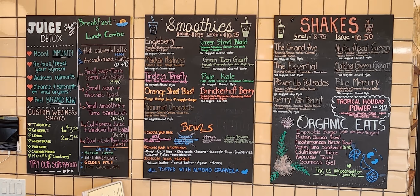 The Good Neighbor Juice Bar photo 2