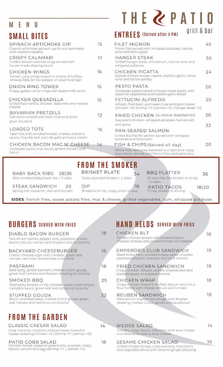 The Patio Grill & Bar at Ridge Creek Golf Club