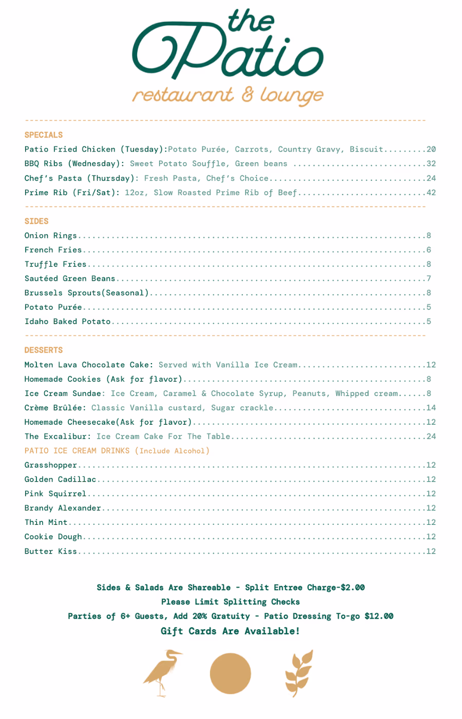 The Patio Restaurant & Lounge