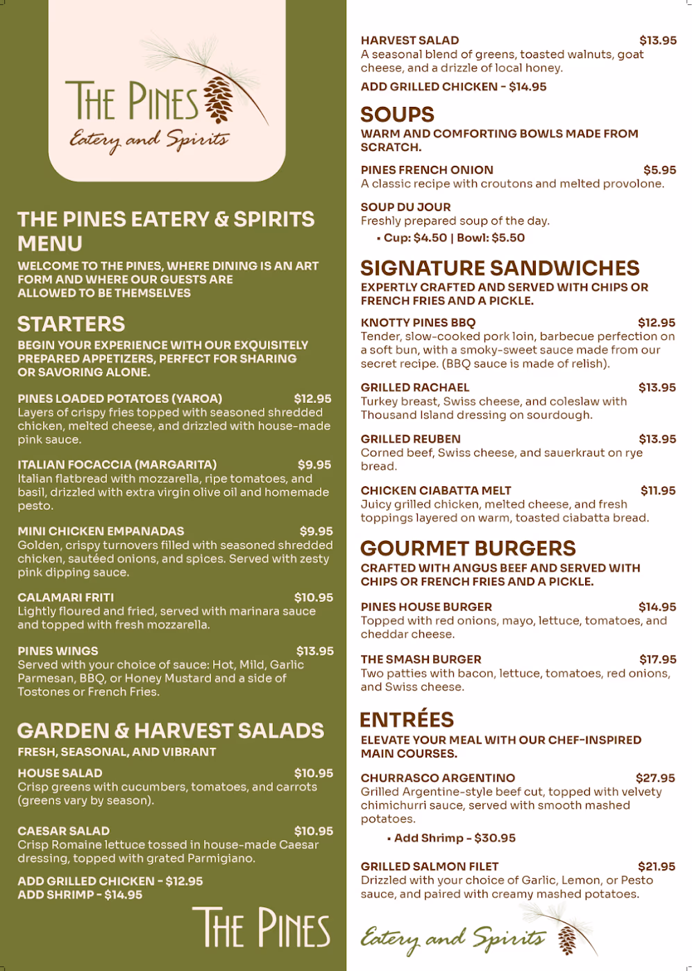 The Pines Eatery & Spirits