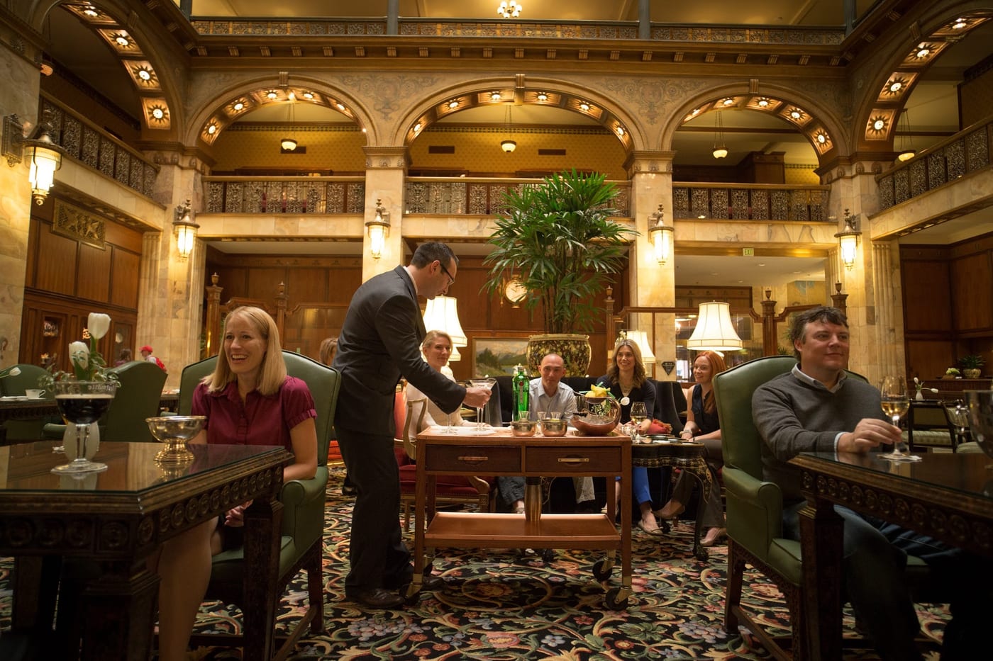The Grand Atrium at The Brown Palace