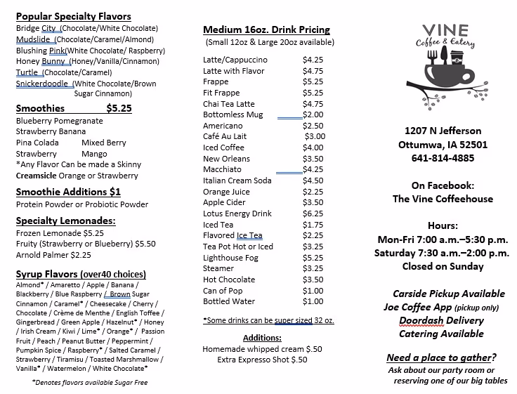 The Vine Coffeehouse and Eatery photo 2