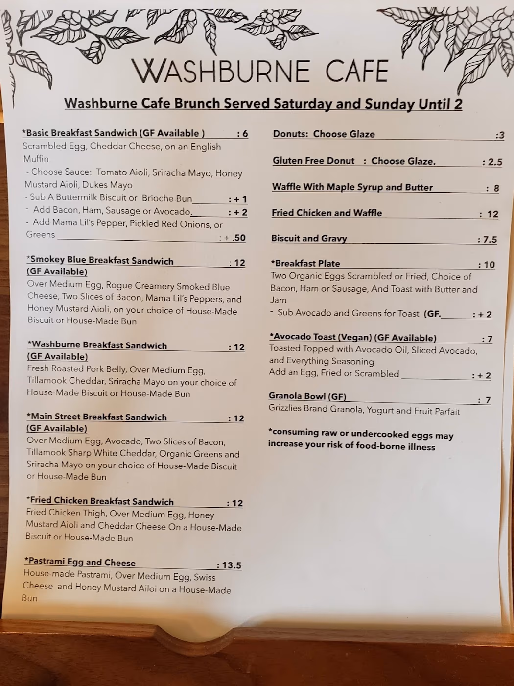 The Washburne Café photo 2