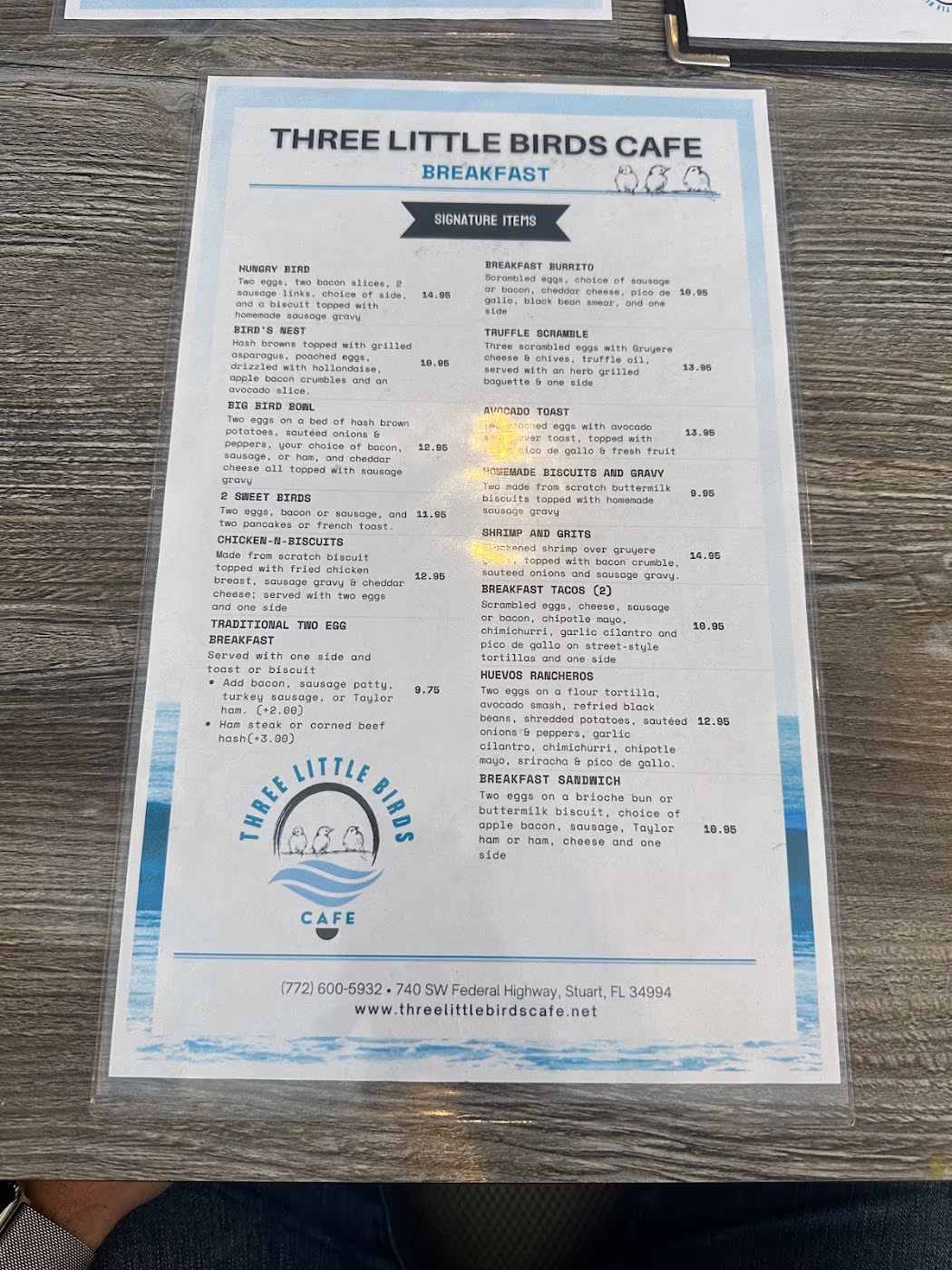 Three Little Birds Cafe