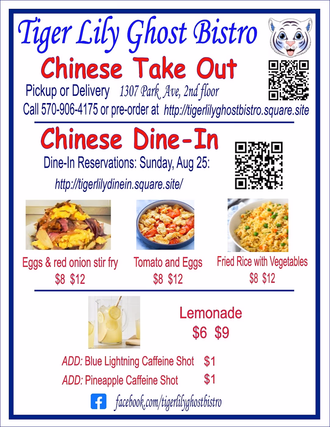 Tiger Lily Ghost Bistro, LLC