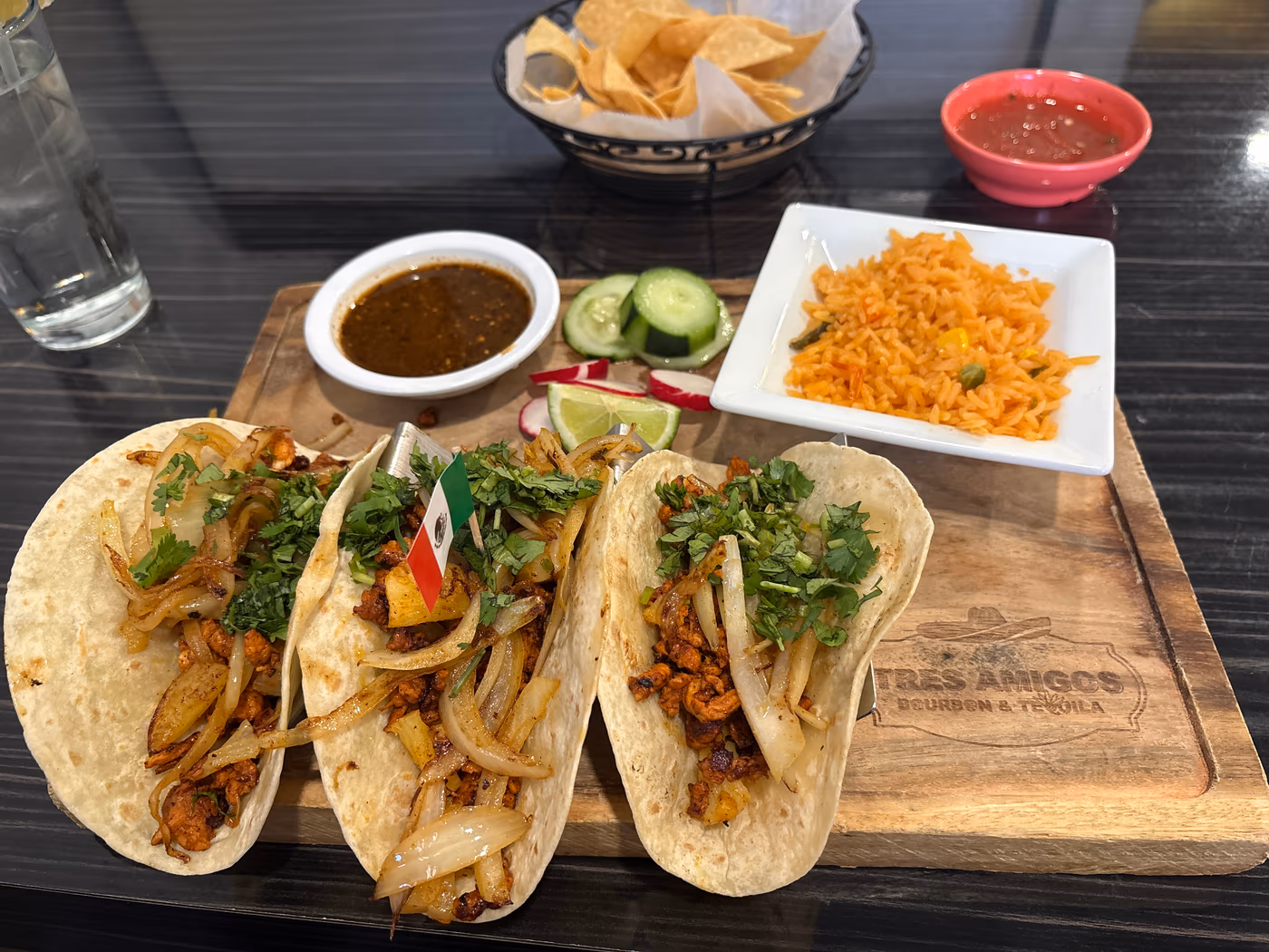 Tres Amigos Bourbon & tequila