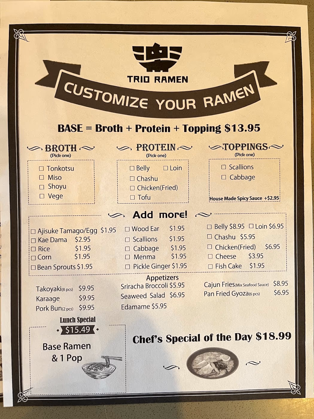 Trio Ramen photo 2