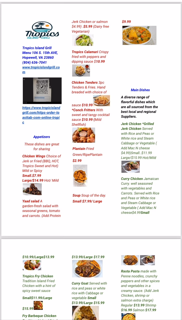 Tropics Island Grill photo 2