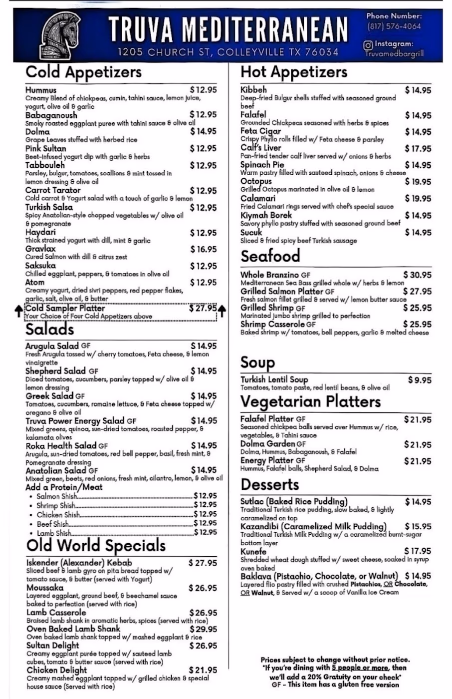 Truva Mediterranean Bar and Grill