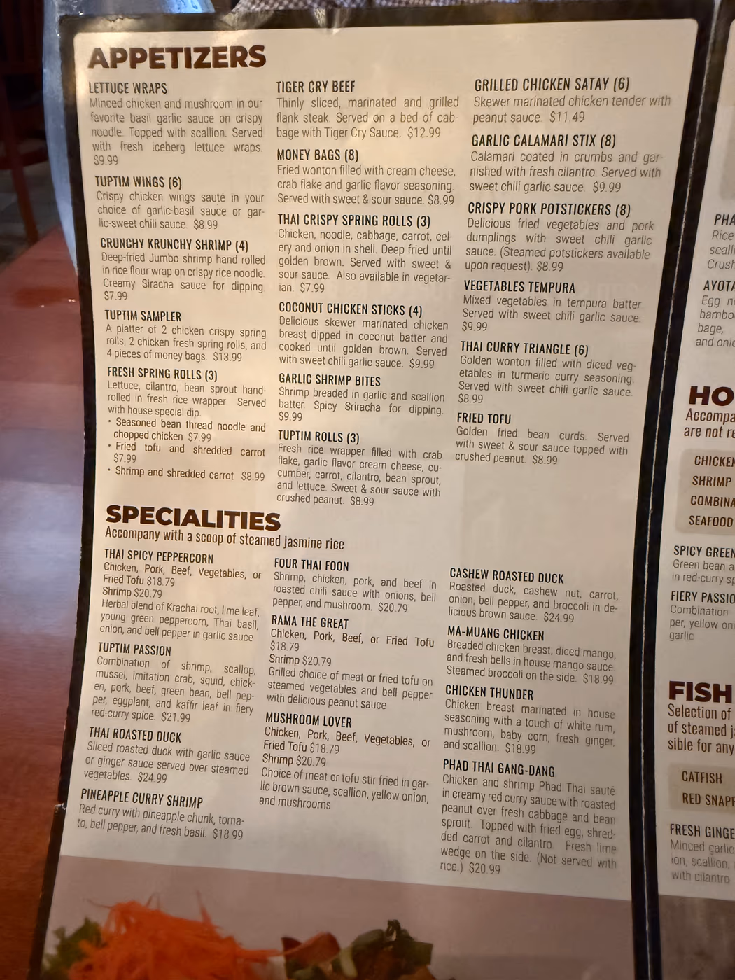 Tuptim Thai Restaurant