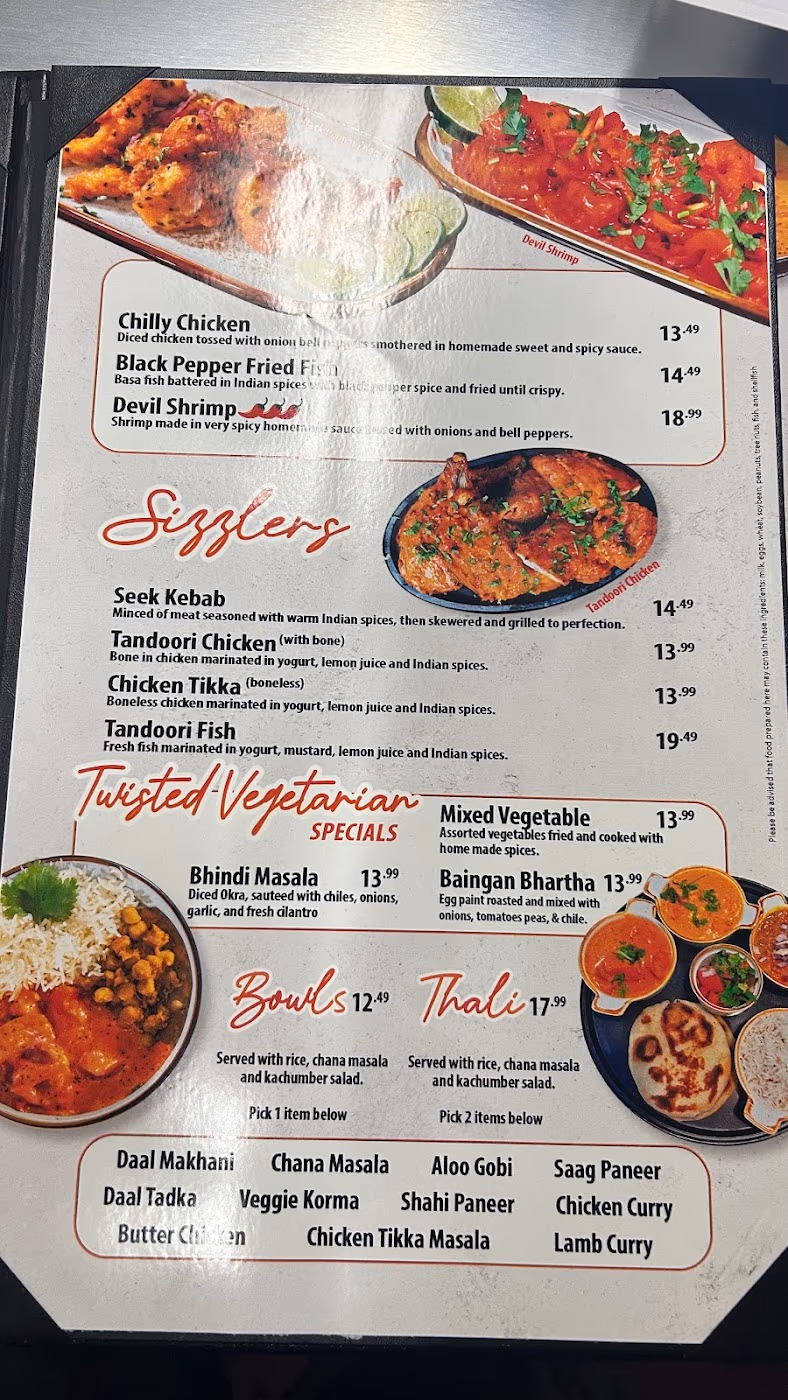 Twisted Indian Street Food