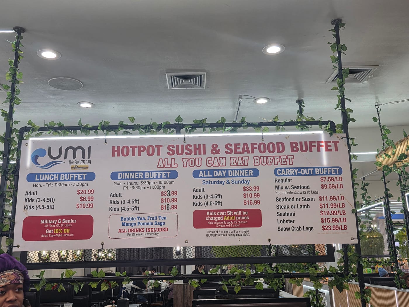 Umi Sushi & Seafood Buffet photo 2