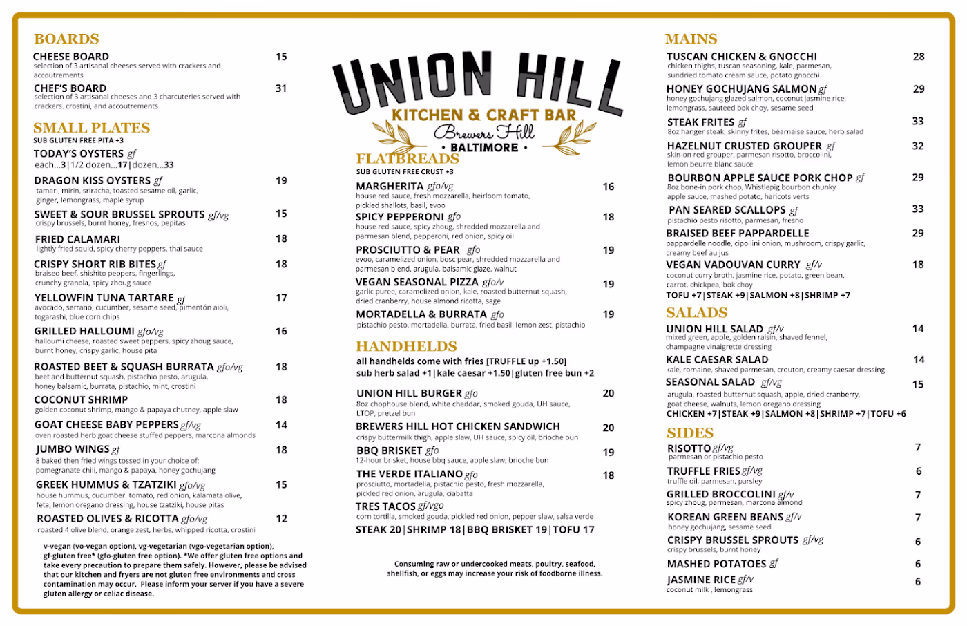 Union Hill Kitchen & Craft Bar