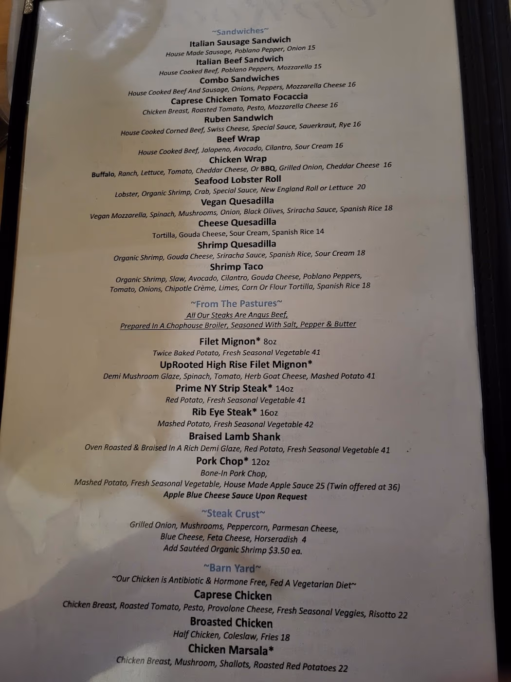 UpRooted Restaurant and Bar