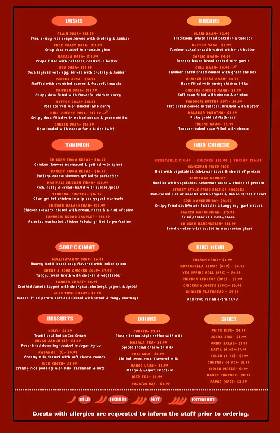 Vedha Indian Cafe