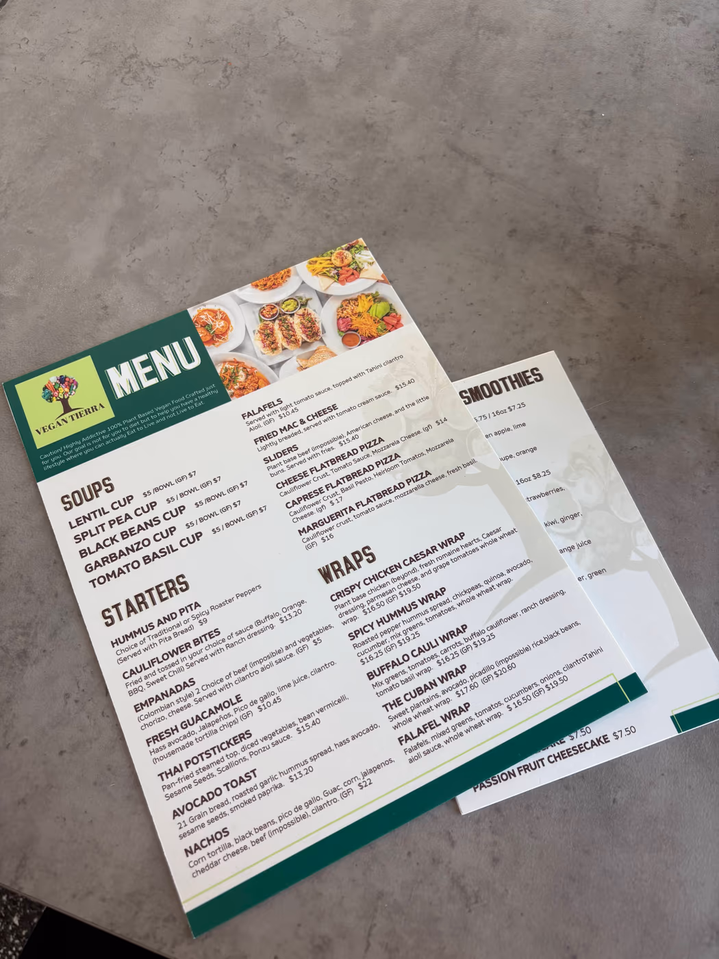 Vegan Tierra