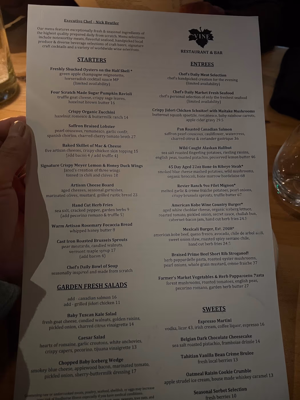 Vine Restaurant & Bar photo 3