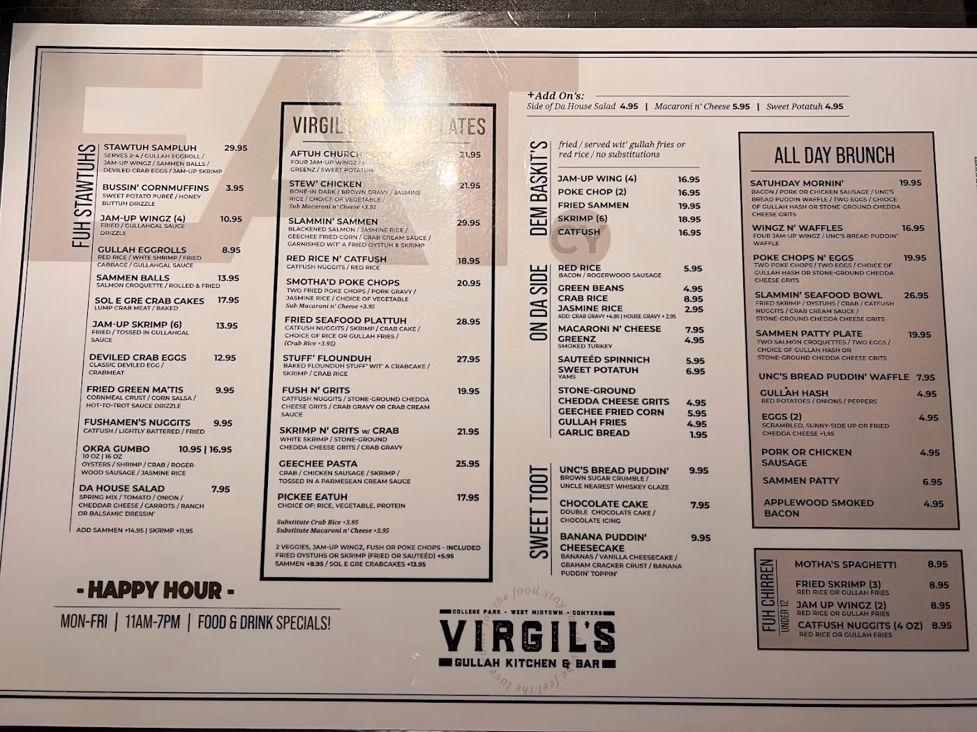 Virgil's Gullah Kitchen & Bar Conyers photo 2