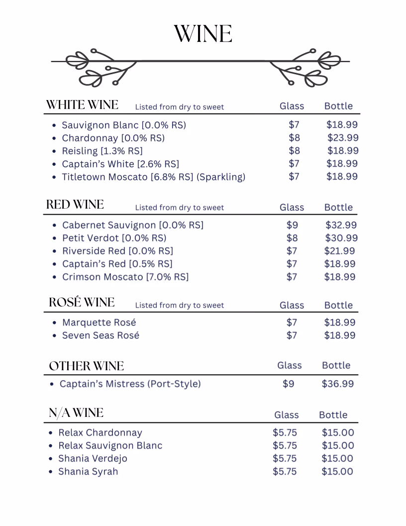 Virtue Coffee and Valor Wine