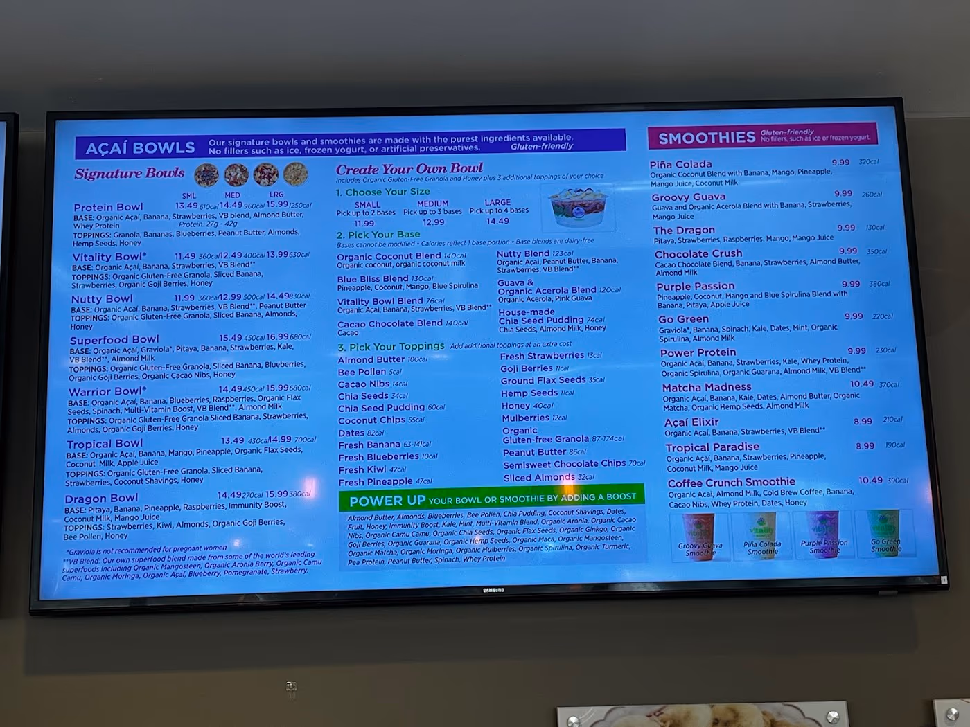 Vitality Bowls