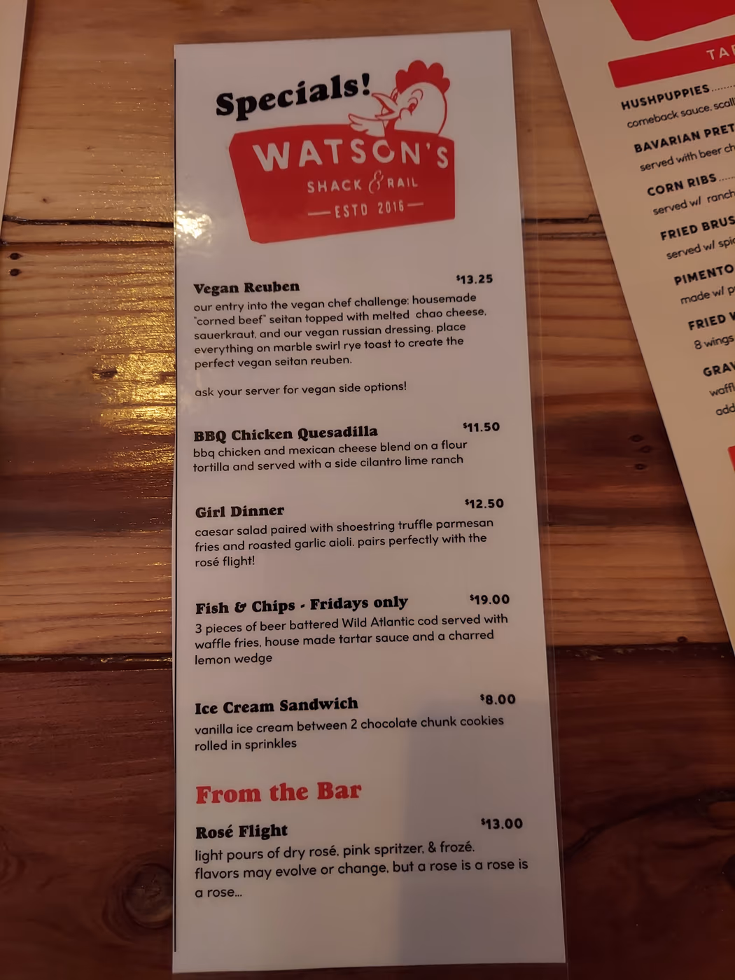 Watson's Shack & Rail photo 2