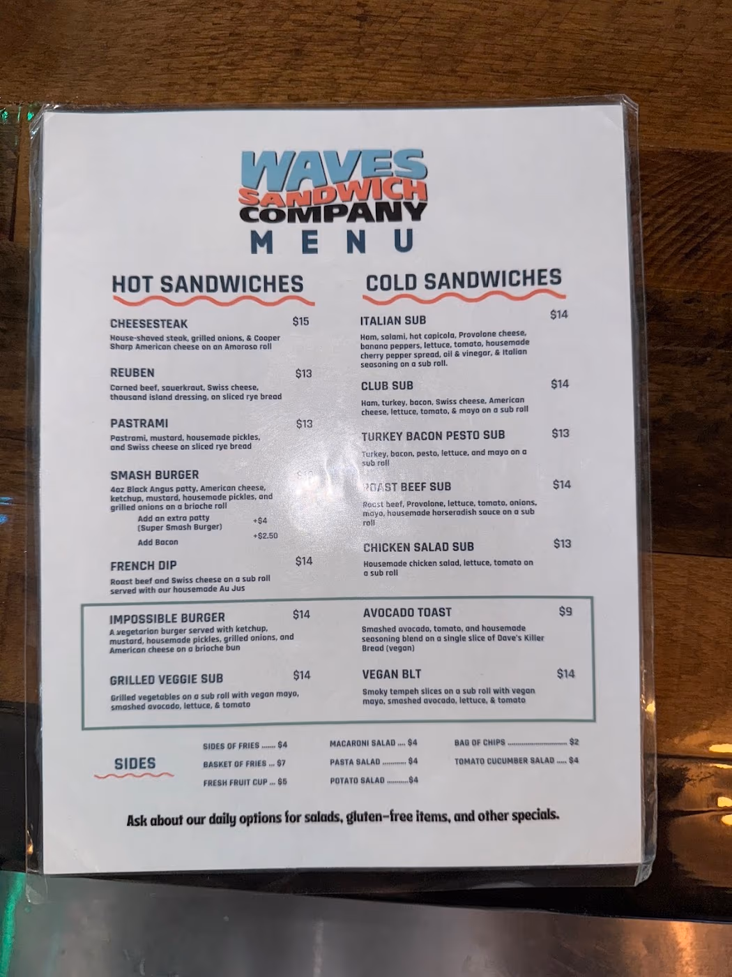 Waves Sandwich Company photo 3