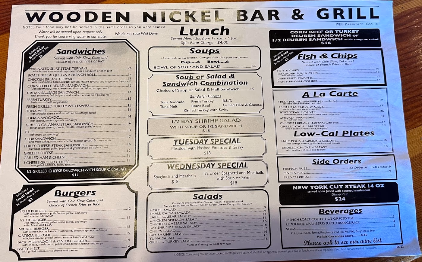 Wooden Nickel Bar & Grill