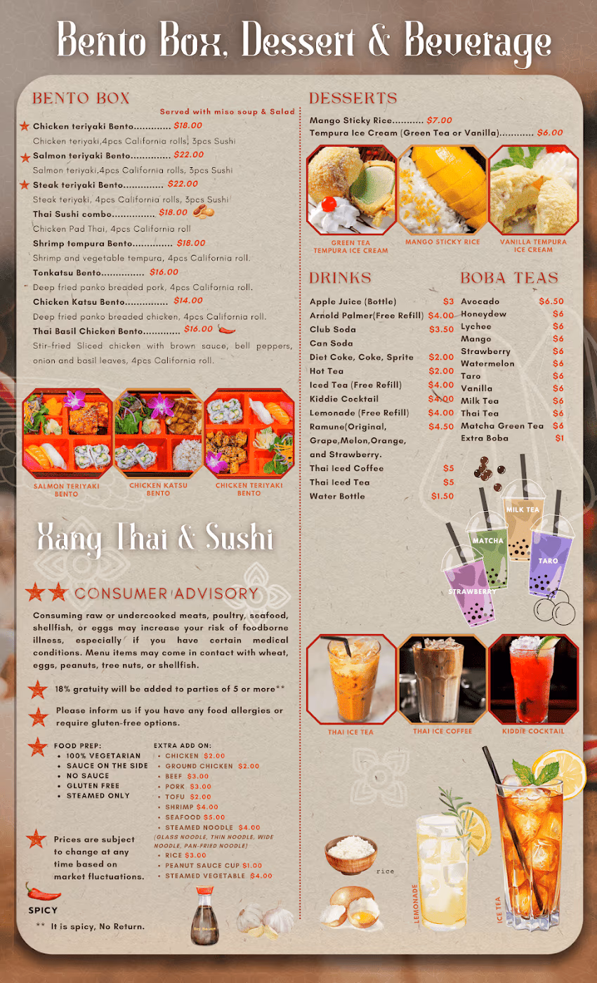 Xang Thai & Sushi (Old Lovely Thai)