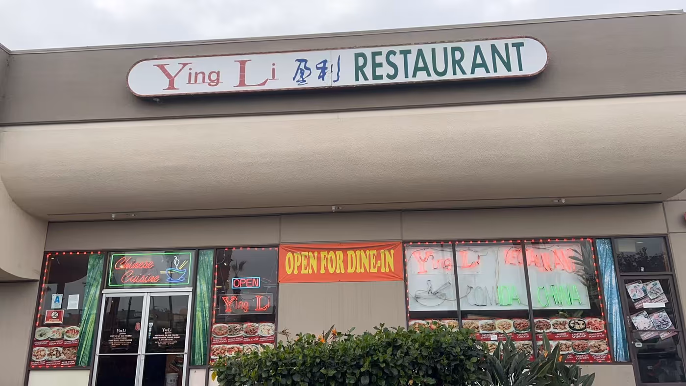 Yingli Restaurant Chula Vista