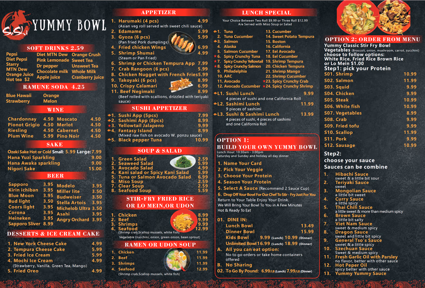 yummy bowl