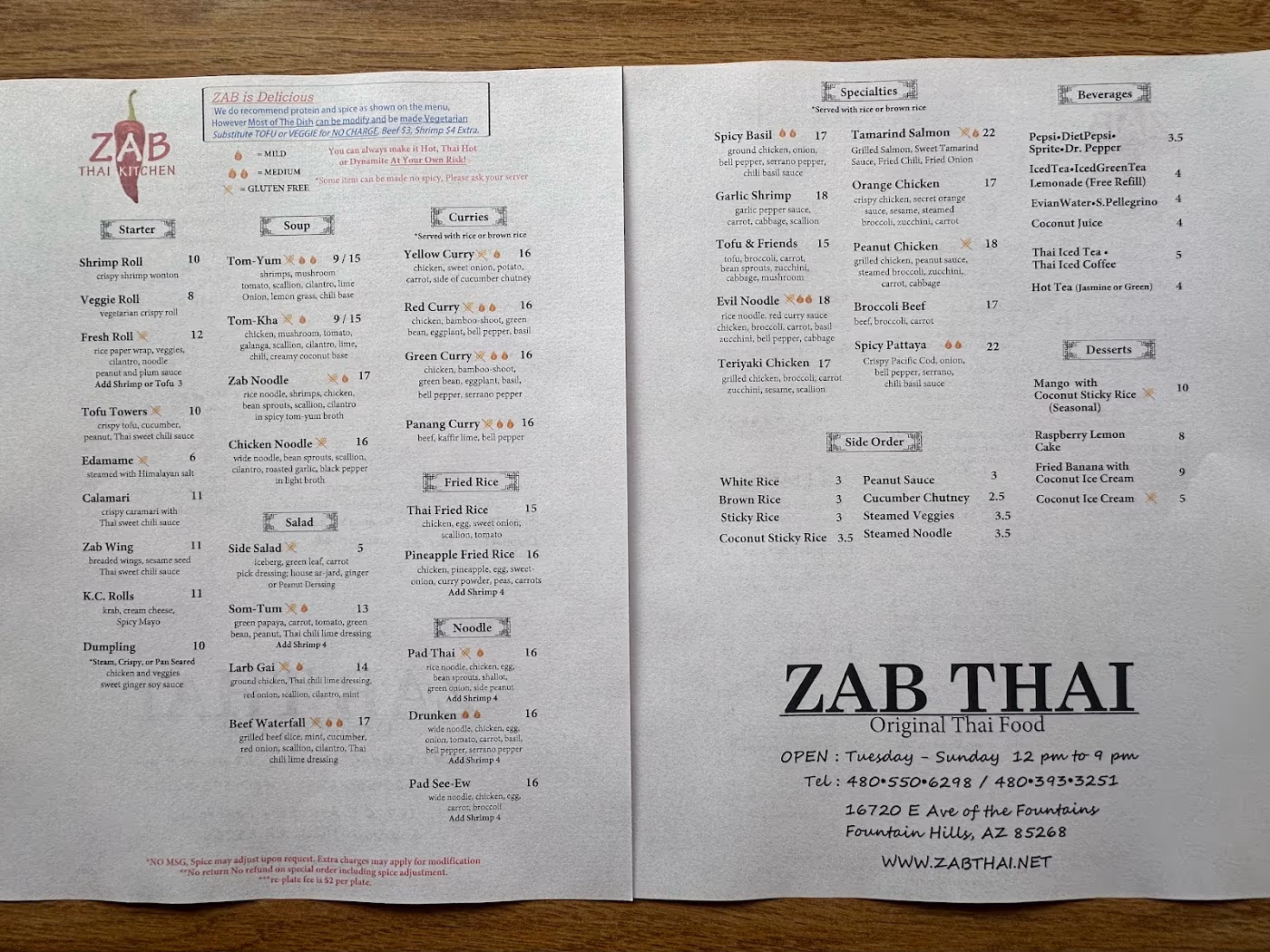 Zab Thai Food Kitchen photo 2