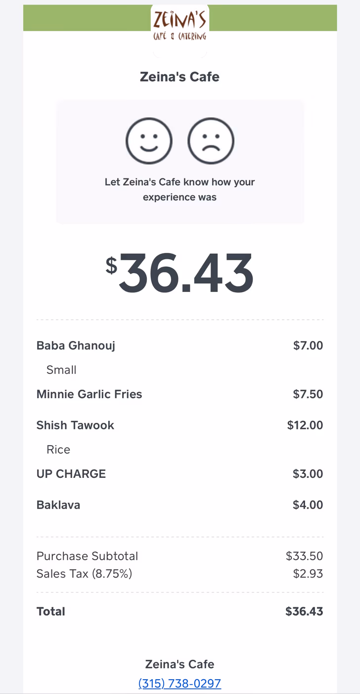 Zeina's Cafe and Catering