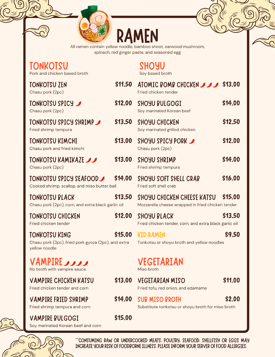 Zen Ramen and Sushi Burrito
