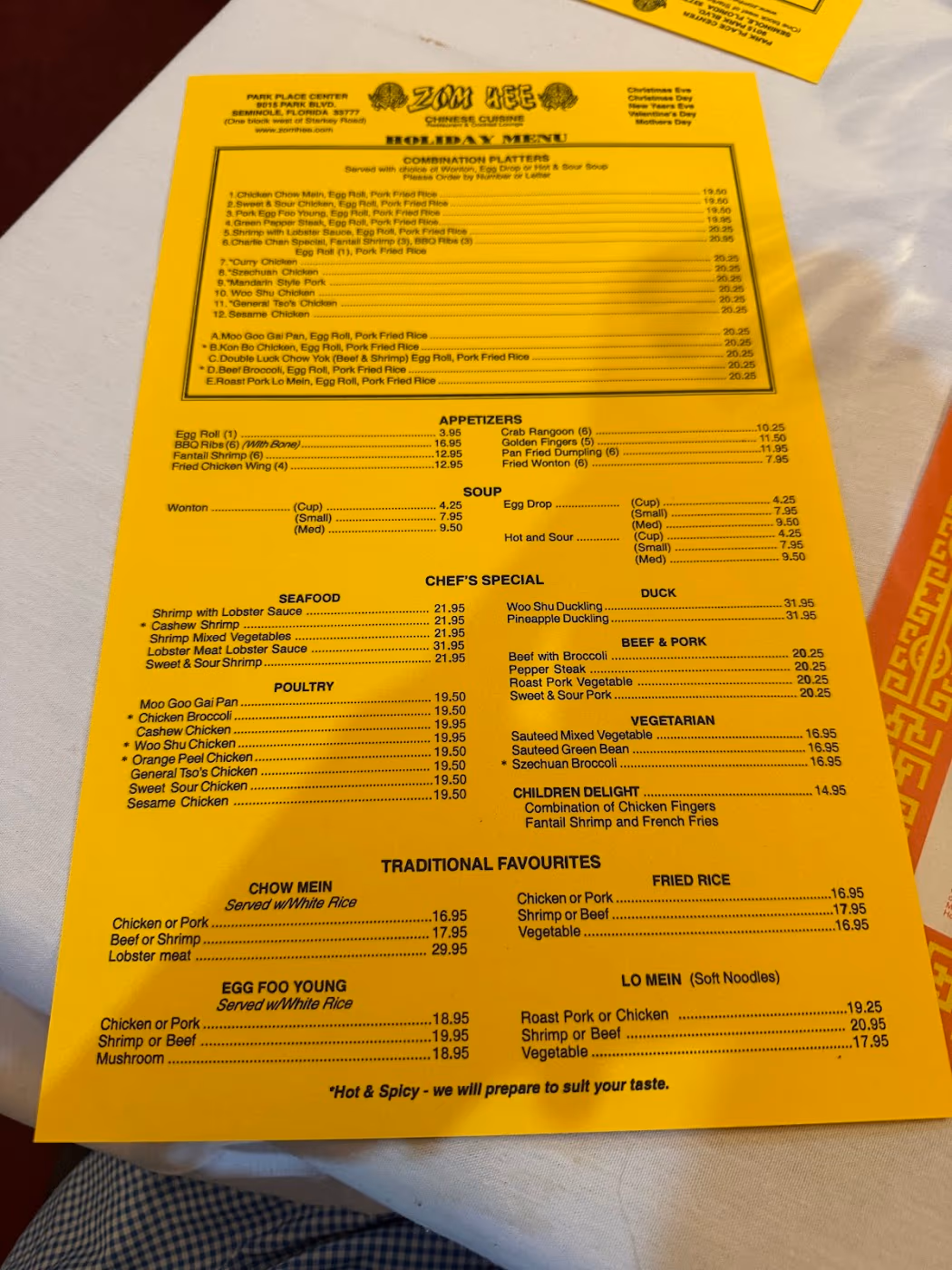 Zom Hee Chinese Restaurant